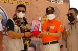 Pengukuhan Ketua IOF Parepare, Taufan Pawe Lepas Peserta 3 Days Overland 2021
