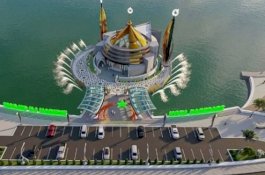 Wali Kota Parepare Tinjau Masjid Terapung, Begini Progresnya Sekarang