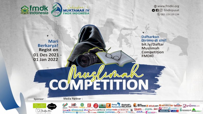 FMDKI Selenggarakan Muslimah Competition, Bisa Langsung Mendaftar di Sini