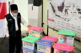 PMI Kirim Bantuan Kebutuhan Dasar kepada Korban Erupsi Semeru