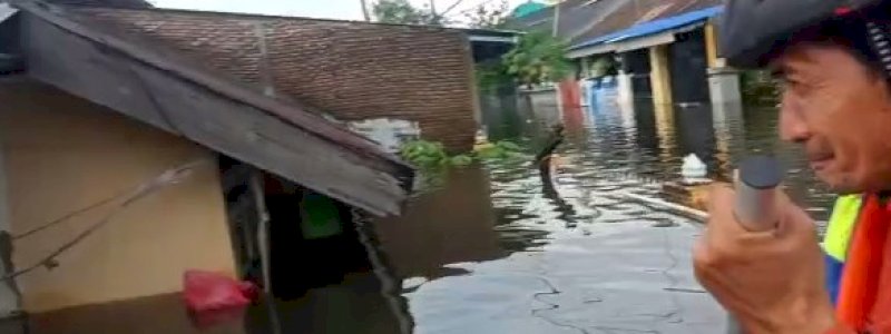 Air Sempat Surut, Antang Kembali Terendam sampai Atap Rumah