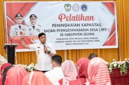 Bupati Gowa Ajak Anggota BPD Perkuat Kekompakan Bangun Daerah