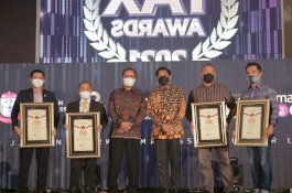 TAX Award 2021, Wali Kota Danny Apresiasi Kinerja Bapenda Makassar