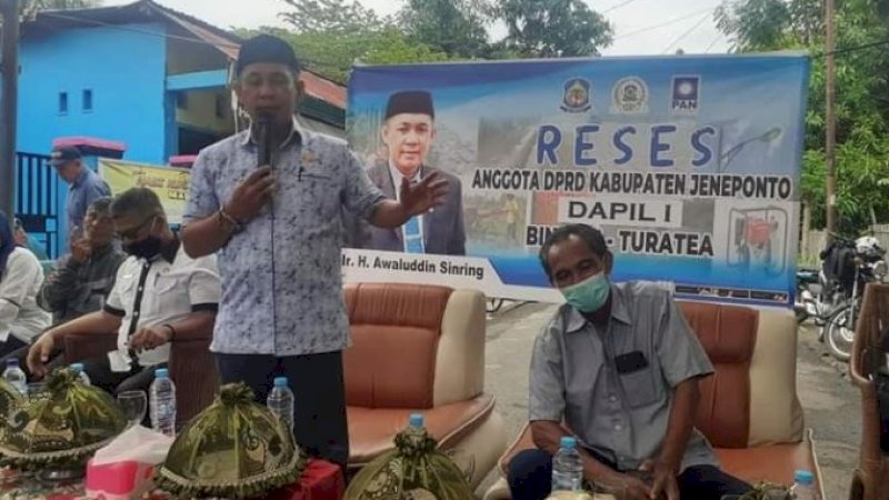 Tampung Usulan Masyarakat, Anggota DPRD Jeneponto Reses di Binamu