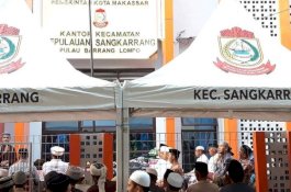 Camat Sangkarrang Apresiasi Kinerja Dinas Kesehatan Adakan Vaksinasi di Pulau