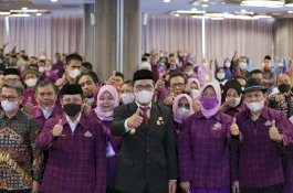 Hadiri Pelantikan DPC Hikma Makassar, Danny Minta Sinergitas Perangi Covid-19