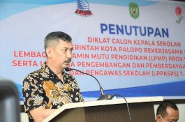 Sekda Palopo Tutup Diklat Calon Kepala Sekolah