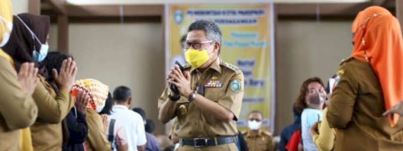 Wali Kota Parepare Minta RT dan RW Proaktif Ajak Warga Vaksinasi COVID-19