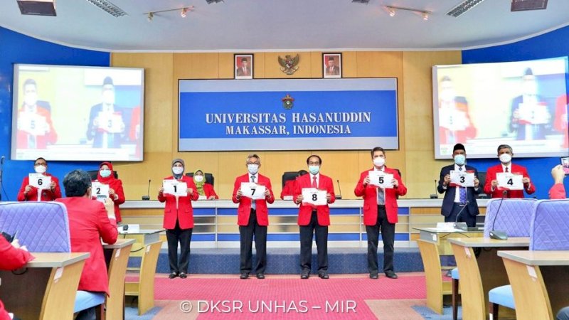Live Streaming Pemilihan Calon Rektor Unhas Periode 2022-2026