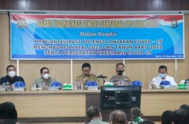 Rakor Persiapan Ops Lilin 2021 di Barru: Target Vaksinasi Jelang Tutup Tahun