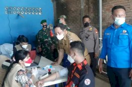 Vaksinasi 100 RT per Hari Sukses di Kecamatan Manggala