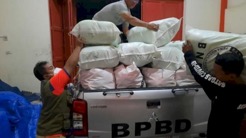 Bantuan logistik sudah dikirim ke Kabupaten Kepulauan Selayar.