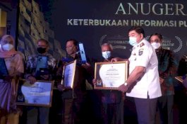 Raih Anugerah Keterbukaan Informasi Publik, Wabup Pangkep Ingin Lebih Baik Tahun Depan