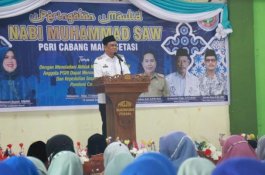 Maulid di Mallusetasi, Bupati Barru Berpesan Jaga Solidaritas