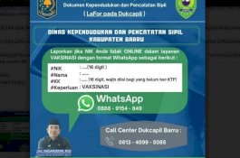 Disdukcapil Barru Buka Layanan Pengaduan KTP untuk Percepatan Vaksinasi