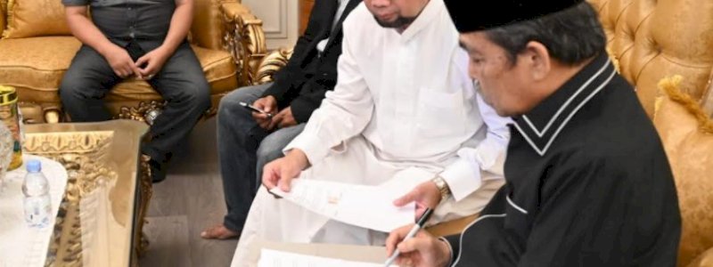 Bupati Sidrap Tandatangani MoU Prodesia