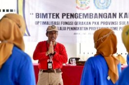 Gelar Bimtek Pengembangan Karakter, Plt Ketua TP PKK Sulsel: Peningkatan Kapasitas ke Depan