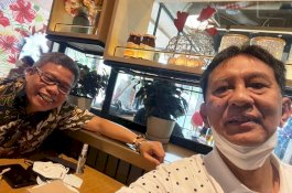 Usai Ditetapkan Cawagub dari PDIP Sulsel, Andi Ansyari Mangkona Bertemu Taufan Pawe