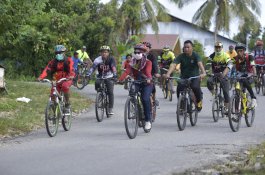 Sepeda Santai IBI Luwu Utara Berlangsung Sukses, Bupati Beri Apresiasi