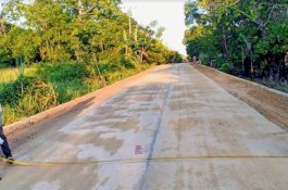 Peningkatan Ruas Jalan Beton Lalliseng-Pattirolokka 2.437 Meter Selesai