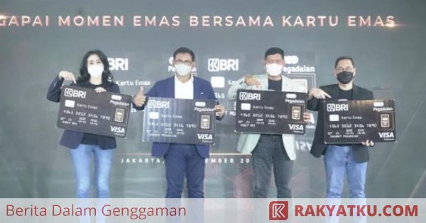 Sinergi BRI Dan Pegadaian, Luncurkan Kartu Kredit Berbasis Tabungan ...