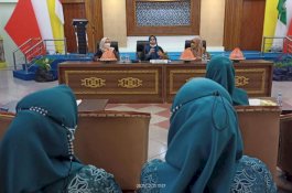 Evaluasi Kinerja Pengurus TP PKK, Erna Rasyid Taufan Tekankan Disiplin Waktu