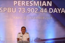 Resmikan SPBU 237 Daya, Danny Minta Siapkan Pengisian Kendaraan Listrik Co’mo dan Tettere