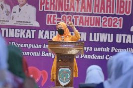 Peringati Hari Ibu, Bupati Luwu Utara: Perempuan Tidak Boleh Alergi dengan Politik