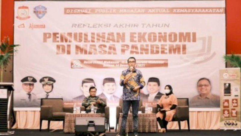 Refleksi Akhir Tahun DPRD Makassar; Mario Sebut Dukungan Warga Percepat Pemulihan Ekonomi