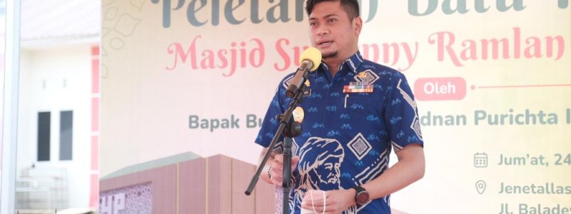 Bupati Gowa Apresiasi Pembangunan Masjid Suraenny Ramlan Smansa 93