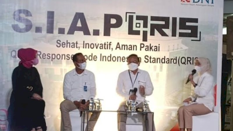 BNI-BI Implementasikan QRIS sebagai Alat Pembayaran di Mall Ratu Indah Makassar