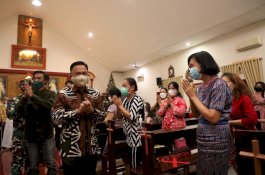 Pantau Ibadah Natal, Bupati Bantaeng Ajak Jaga Terus Kebersamaan