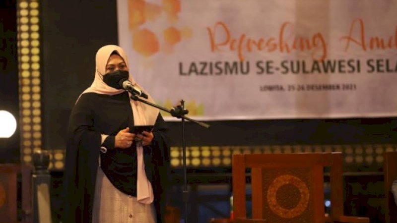 Erna Rasyid Taufan Antarkan Lazismu Parepare Raih Lazismu Award Nasional