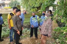 Legislator DPRD Gowa Pantau Penanganan Banjir di Jalan Yusuf Bauty