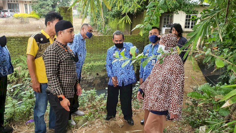Legislator DPRD Gowa Pantau Penanganan Banjir di Jalan Yusuf Bauty