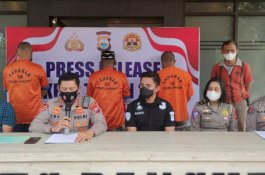 Rilis Akhir Tahun Polres Pangkep, Angka Kriminalitas Turun Sepanjang 2021