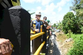 Bupati Luwu Utara Resmikan Jembatan Sungai Walu-Walu