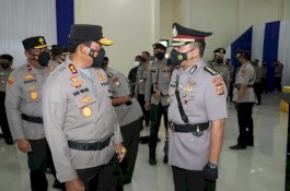 Pimpin Sertijab dan Pelantikan PJU, Kapolda Sulsel: Jaga Kesehatan dan Niatkan Tugas Sebagai Ibadah
