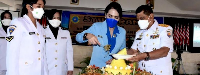 Dipimpin Kasal Yudo Margono, Lantamal VI Ikuti Upacara Virtual HUT Ke-59 Kowal