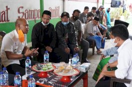 Silaturahmi dengan Tomas, Camat Tamalanrea Sosialisasikan Program Wali Kota Makassar