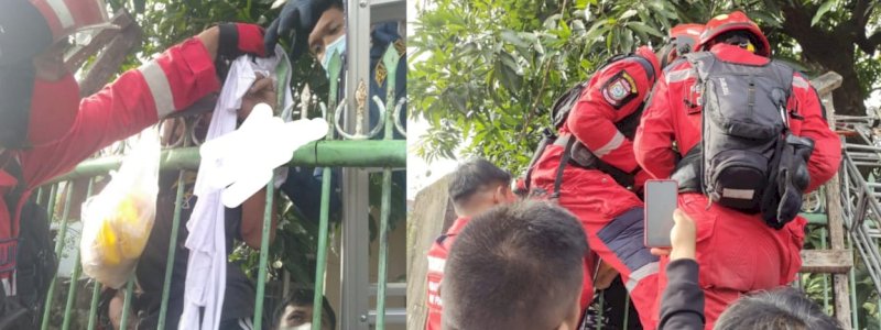 Seorang Anak di Makassar Tertusuk Pagar Tepat di Bawa Pohon Mangga