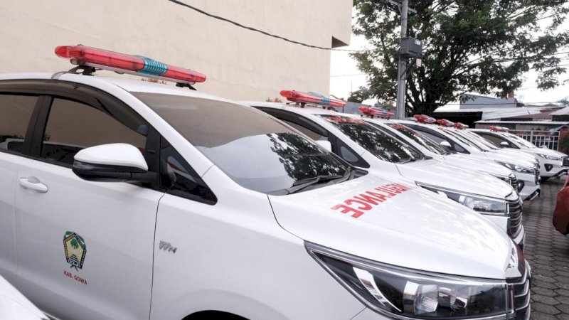 10 Puskesmas di Gowa Dapat Mobil Ambulans