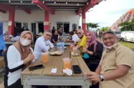 Nongrong Bareng Taufan Pawe, Fraksi Golkar Sulsel Kompak Sukseskan HUT Ormas MKGR