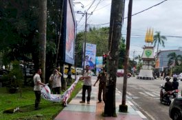 Satpol PP Barru Intens Eksekusi Iklan dan Reklame Liar