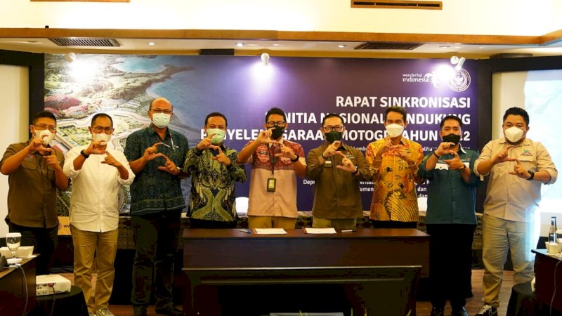 Badan Promosi Pariwisata Daerah (BPPD) Sulsel dan Indonesia Tourism Development Corporation (ITDC) melakukan penandatanganan nota kesepahaman (MoU) di Sirkuit Mandalika.