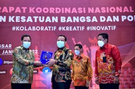 Kemendagri dan Jajaran Kesbangpol Sanjung Plt Gubernur Sulsel