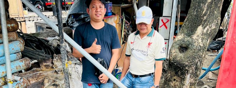 Minimalisir Keluhan Pelanggan, Petugas PDAM Makassar Sigap Tangani Kebocoran Pipa