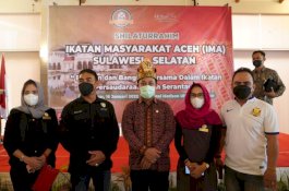 Pemilihan Ketua Ikatan Masyarakat Aceh, Plt Gubernur Sulsel Berpesan Bersama Saling Menguatkan