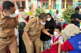 Vaksinasi Anak Usia 6-11 Tahun di Wajo Dimulai, 34.796 Orang Jadi Sasaran