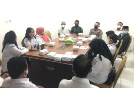 Undang Tripika, UPT Puskesmas dan Lurah,  Camat Tamalanrea Gelar Rakor Bahas Vaksinasi